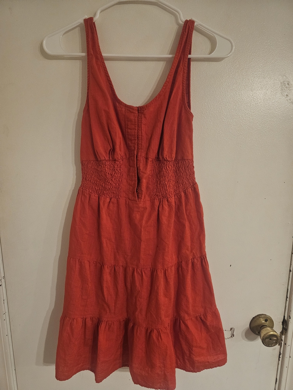 Arizona Jean Company Red Tiered Sundress